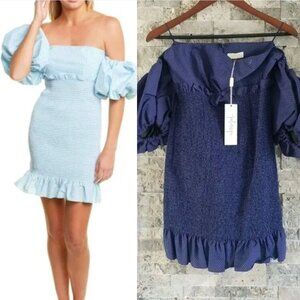 NWT Petersyn x Revolve Winona Mini Dress in Navy